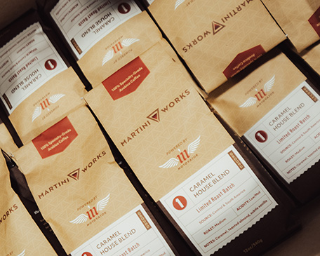 Coffee Packaging with CO2 Valve - Fresh Coffee Storage and Shipping