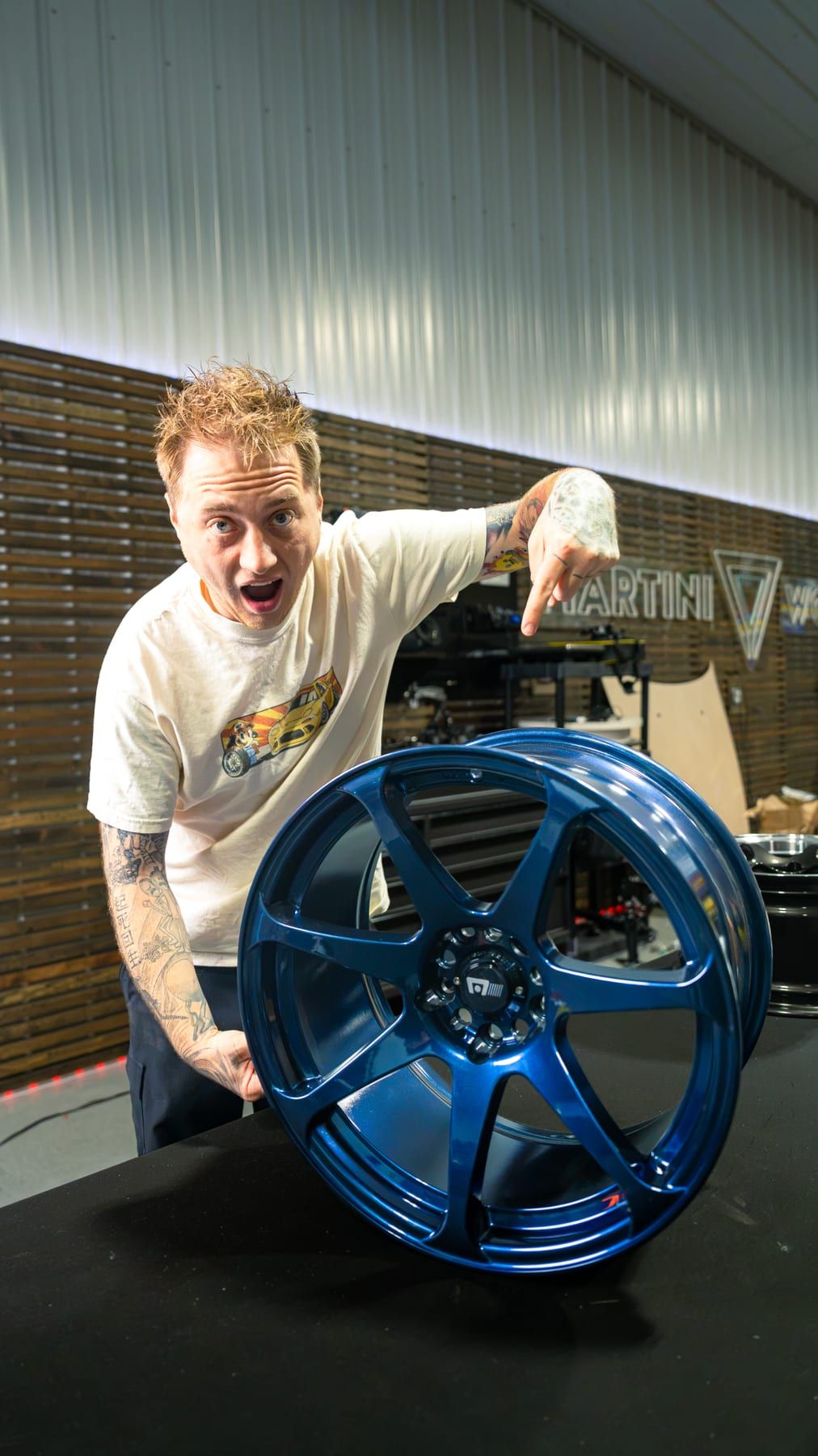Enthusiasts getting hands-on with car parts